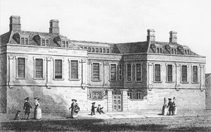 Newcastle House door English School