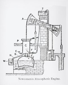 Newcomens atmosferische motor