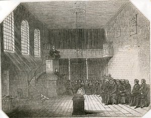 Newgate Kapel door English School
