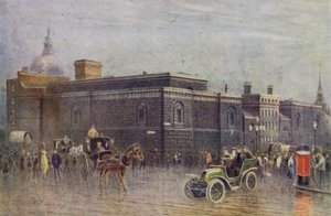Newgate Gevangenis, voor de sloop door English School