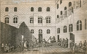 Newgate gevangenis door English School