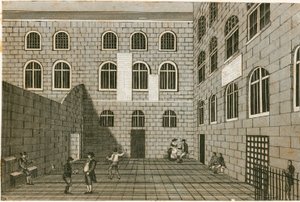 Newgate gevangenis door English School