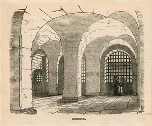 Newgate gevangenis - Gang door English School