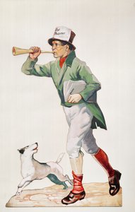 Krantverkoper die 