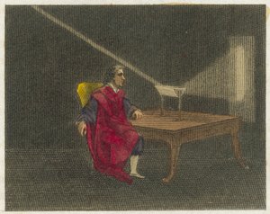 Newton ontdekt de aard van Licht door English School