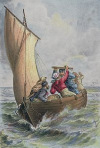 Negentien dagen in een open boot