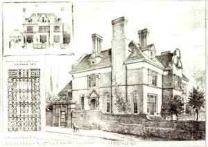 No.17 Kelston, St. Johns Avenue, uit The Building News, 10 februari 1882