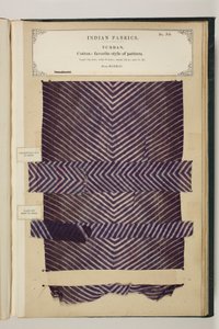 Nr. 34: Tulband, Indiase stoffen, samengesteld door John Forbes Watson