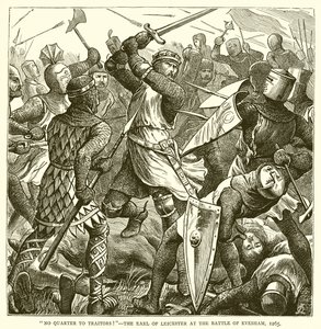 Geen genade voor verraders! - De graaf van Leicester bij de Slag bij Evesham, 1265