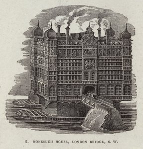 Nonesuch House op de Oude London Bridge