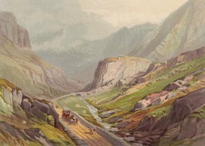 Noord-Wales, Pass of Llanberis door English School