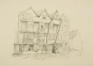 Noordzijde van Baldwin Street door English School