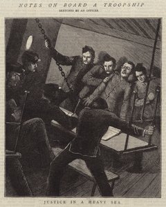 Aantekeningen aan Boord van een Troepenschip door English School