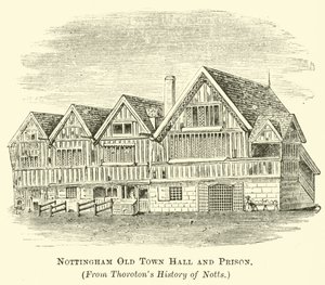 Nottingham Oude Stadhuis en Gevangenis
