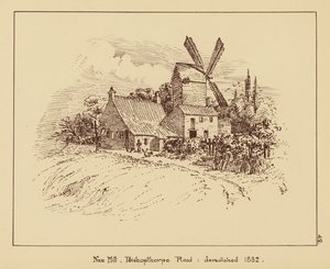 Nun Mill, Bishopthorpe Road, gesloopt in 1882 door English School