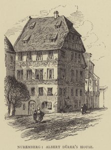 Neurenberg, Huis van Albrecht Dürer door English School