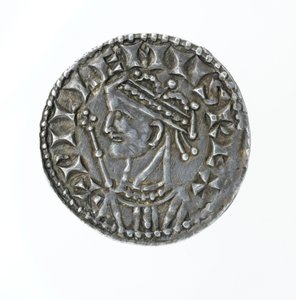Voorzijde van een penny, uit de regeerperiode van Willem I door English School