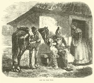 Op naar de oorlog, oktober 1870 door English School