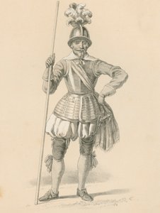 Officier van piekeniers, 1650