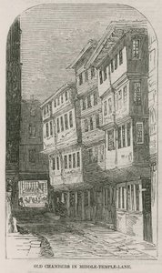 Oude kamers in Middle Temple Lane