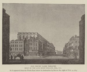Oude Drury Lane Theater door English School
