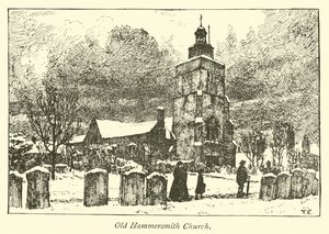 Oude Hammersmith Kerk door English School