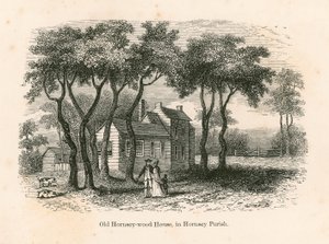Oude Hornsey Wood House, Hornsey Wood, Londen door English School
