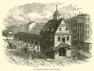 Oude markthal, Philadelphia door English School