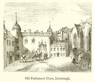 Oude Parliament Close, Edinburgh