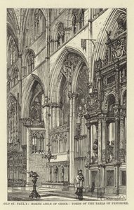 Oude St Pauls, Noordelijke Zijbeuk van het Koor, Graven van de Graven van Pembroke door English School