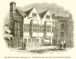 Oude Sterrenkamer, Westminster door English School