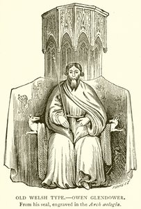 Oud Welsh Type.--Owen Glendower