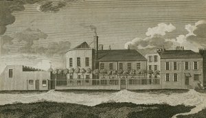 Oude White Conduit House, Pentonville, Londen door English School