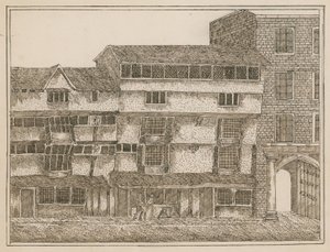 Oud huis in Croswell Street door English School