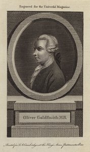 Oliver Goldsmith door English School