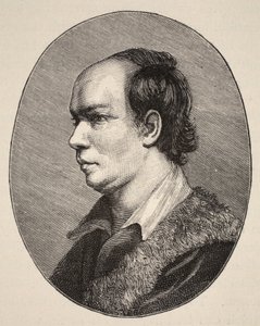 Oliver Goldsmith, illustratie uit De Kerk van Engeland: Een Geschiedenis voor het Volk door H.D.M. Spence-Jones