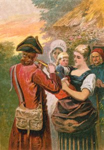 Oliver Goldsmith op zijn Reizen door English School