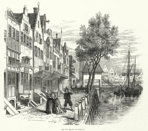 Aan de kade, Leiden