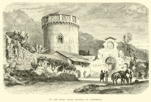 Op de weg van Messina naar Taormina