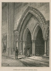 Opening van de Koninklijke Hoven van Justitie: Noordoostelijke hoek van de Centrale Hal door English School
