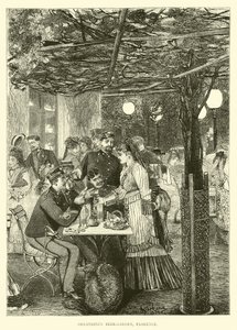 Orlandints Biergarten, Florence door English School