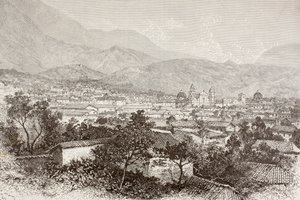 Overzicht van Bogota, Colombia door English School