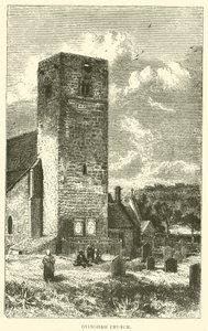Ovingham Kerk (gravure)