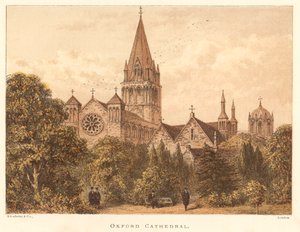 Kathedraal van Oxford door English School