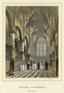 Oxford Kathedraal, koor door English School