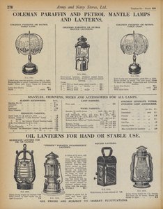 Pagina uit Army and Navy Stores Catalogus door English School