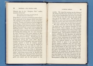 Pagina uit Voetbal: Ons Winterspel, door Charles W. Alcock, 1874 door English School