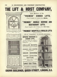 Pagina uit The Architects, Surveyors and Engineers Compendium 1892