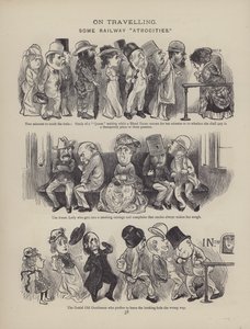 Pagina uit The British Working Man or One Who Does Not Believe In Him (gravure) door English School