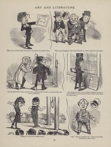 Pagina uit The British Working Man or One Who Does Not Believe In Him (gravure) door English School